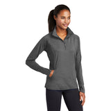 Sport-Tek Ladies Sport-Wick 1/2-Zip Pullover