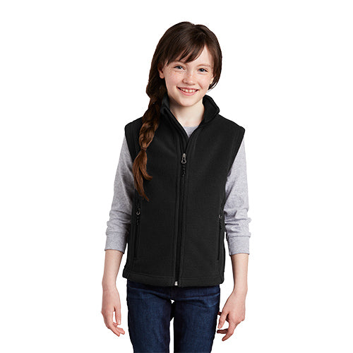 Youth Port Authority Fleece Vest - CSF